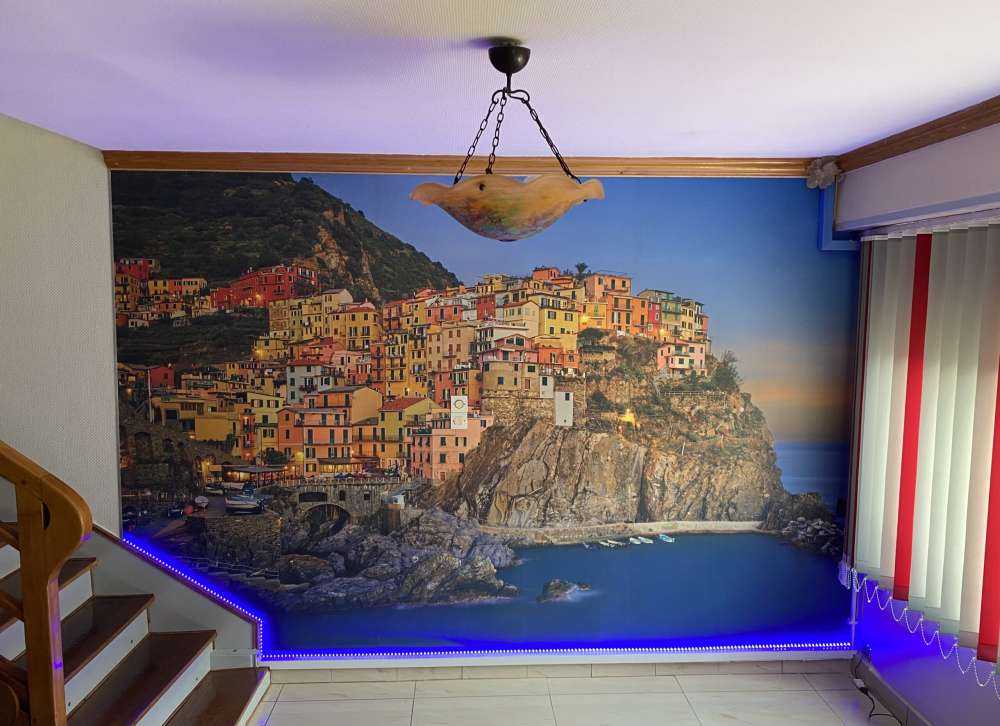Casas de colores en Italia