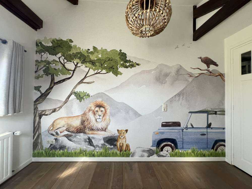 Safari de leones