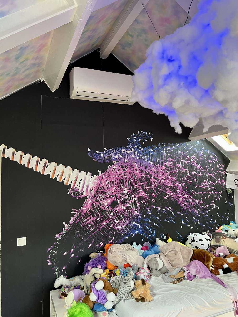 Unicornio luminoso