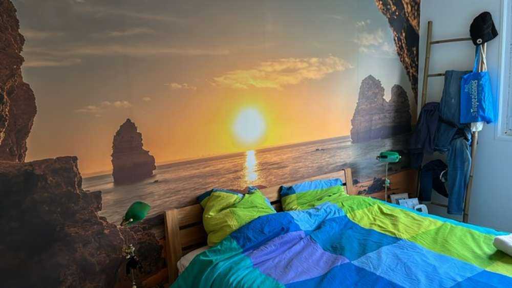 Amanecer desde una cueva