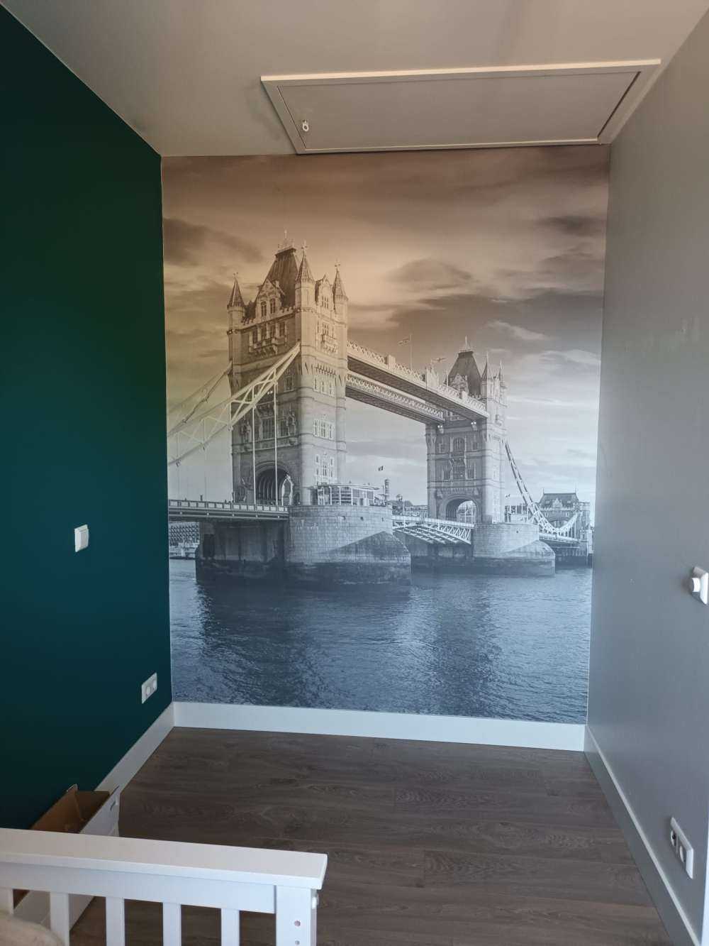 El horizonte de Londres con el Tower Bridge