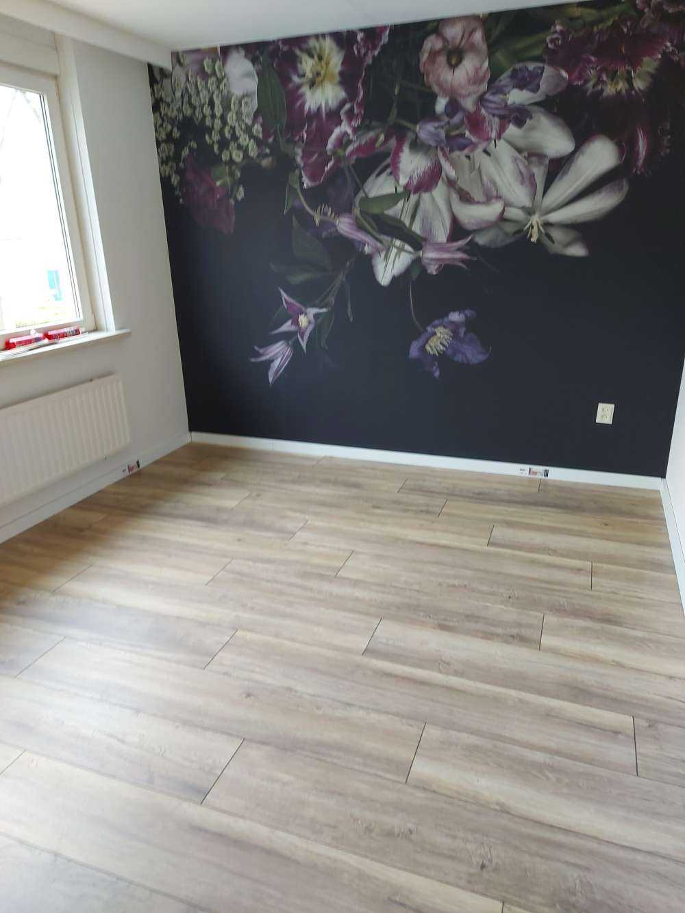 Pared de flores
