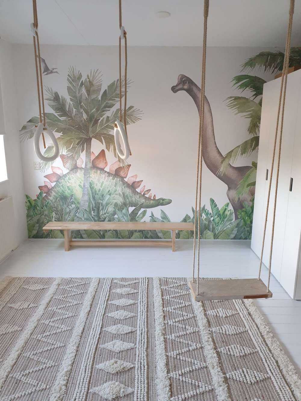 Dinosaurios en la selva