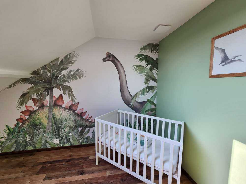 Dinosaurios en la selva