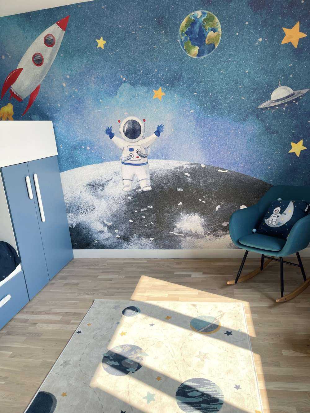 Astronauta en la Luna
