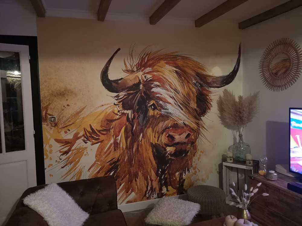 vaca pintado
