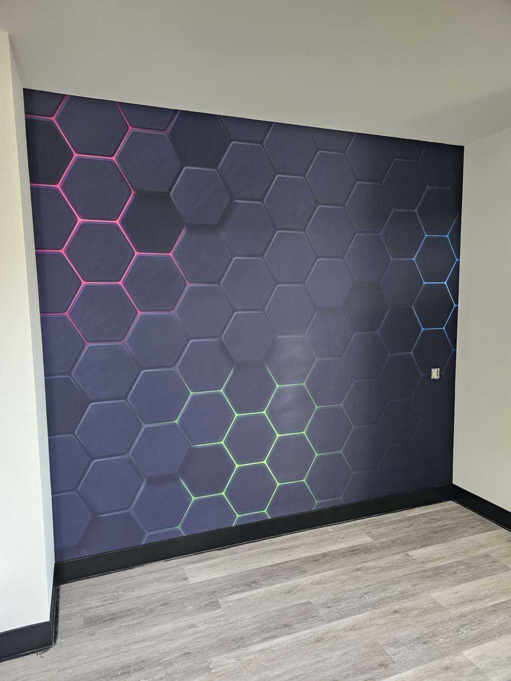 Hexágonos luminosos