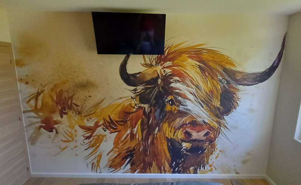vaca pintado