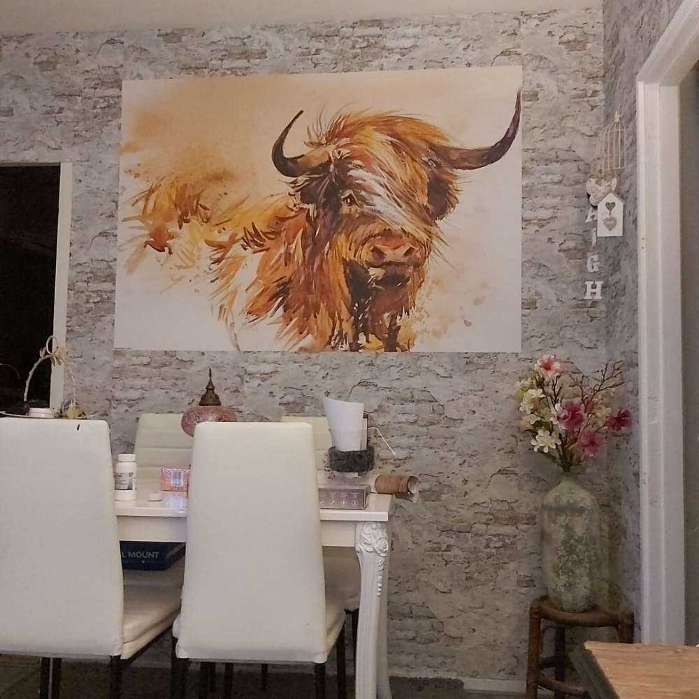 vaca pintado