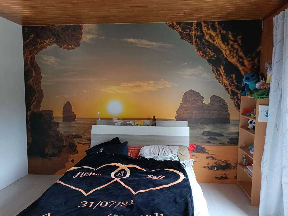 Amanecer desde una cueva