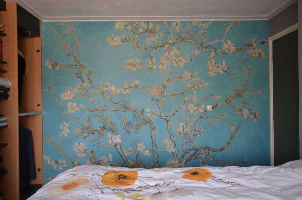 Almendro en flor pintado (Van Gogh)
