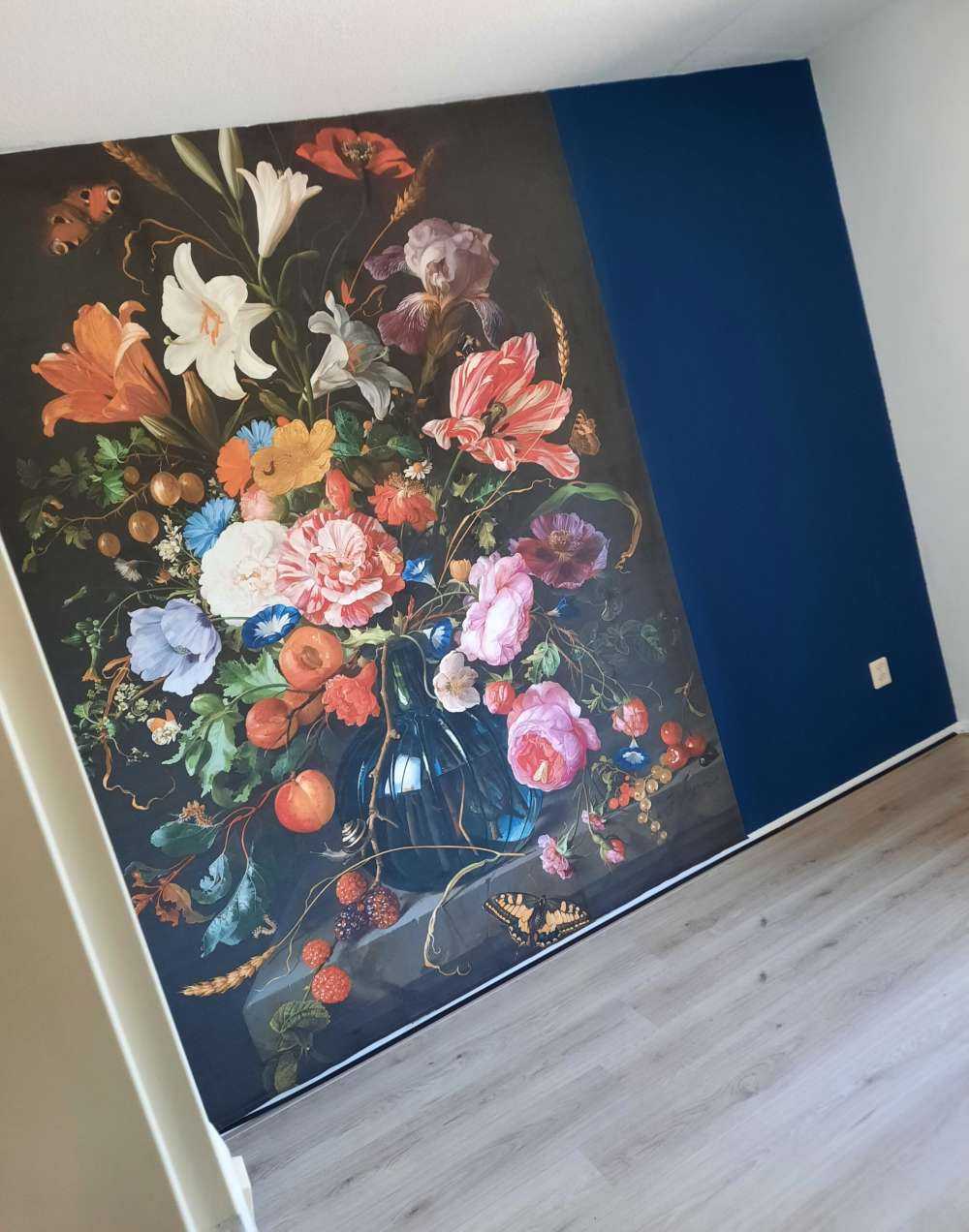 Jarrón con flores