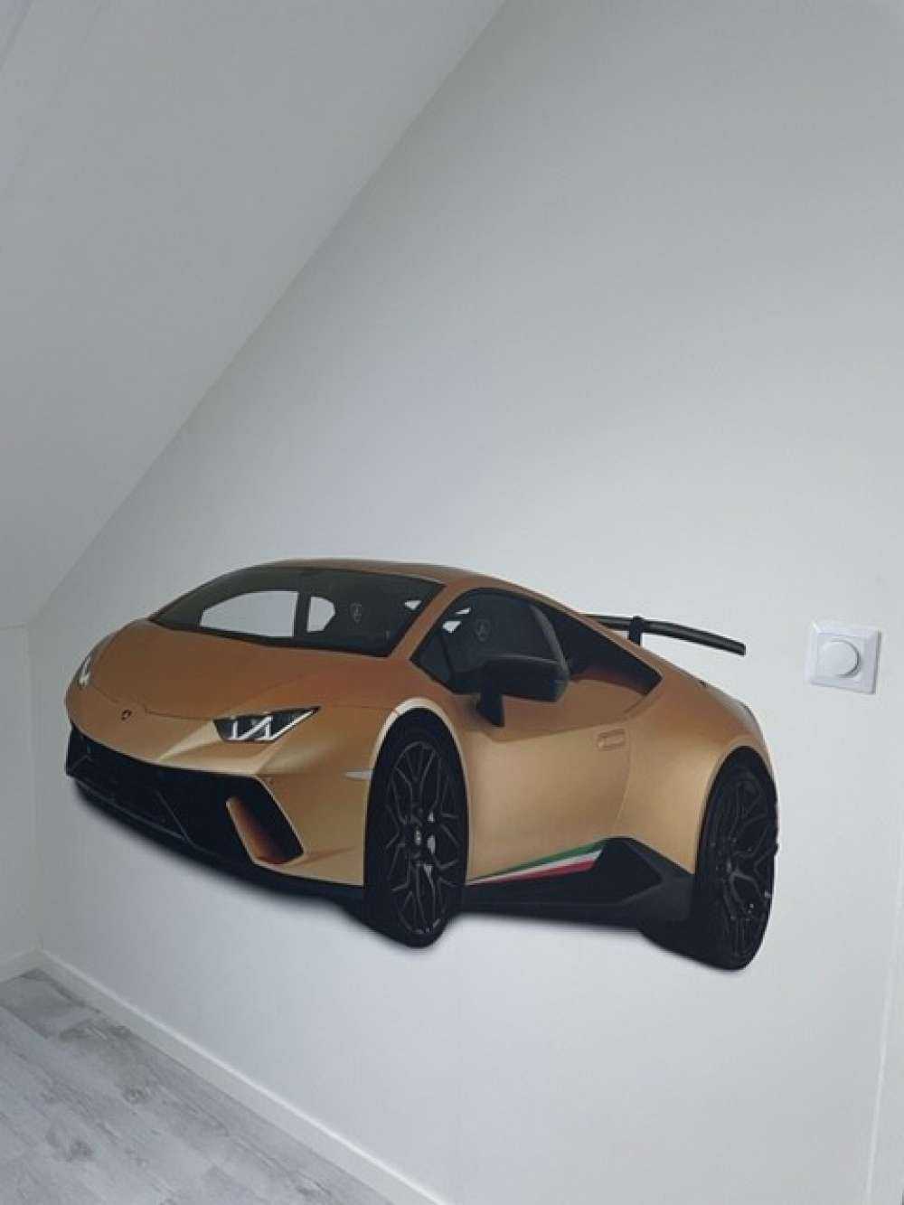 Lamborghini Huracán - delantero derecho, blanco