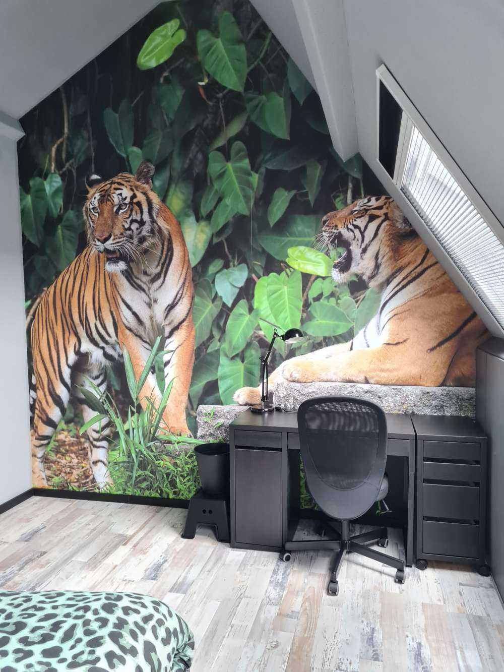 Tigre en la selva