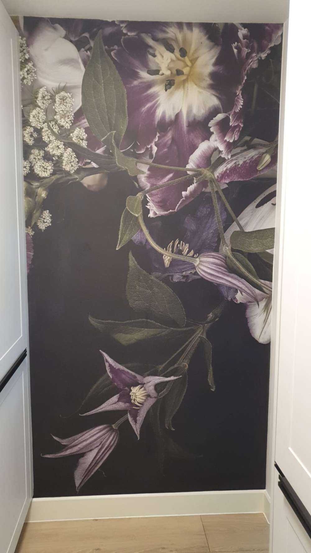 Pared de flores
