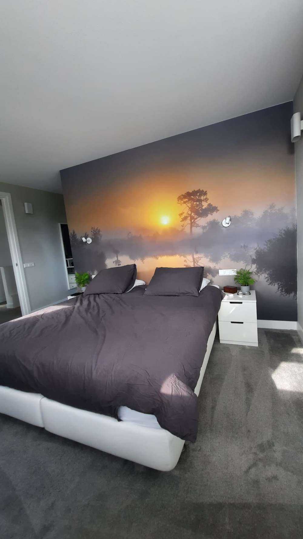 Amanecer con niebla