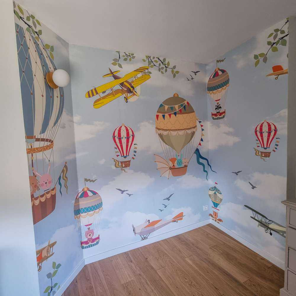 Animales en globos aerostáticos