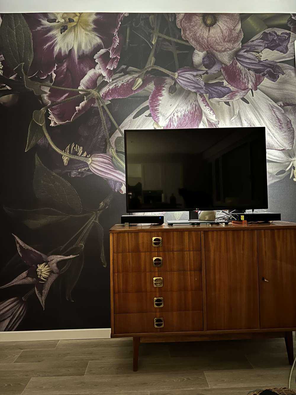 Pared de flores