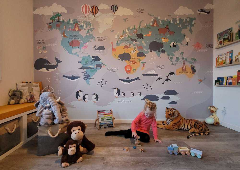 Mapa del mundo animal