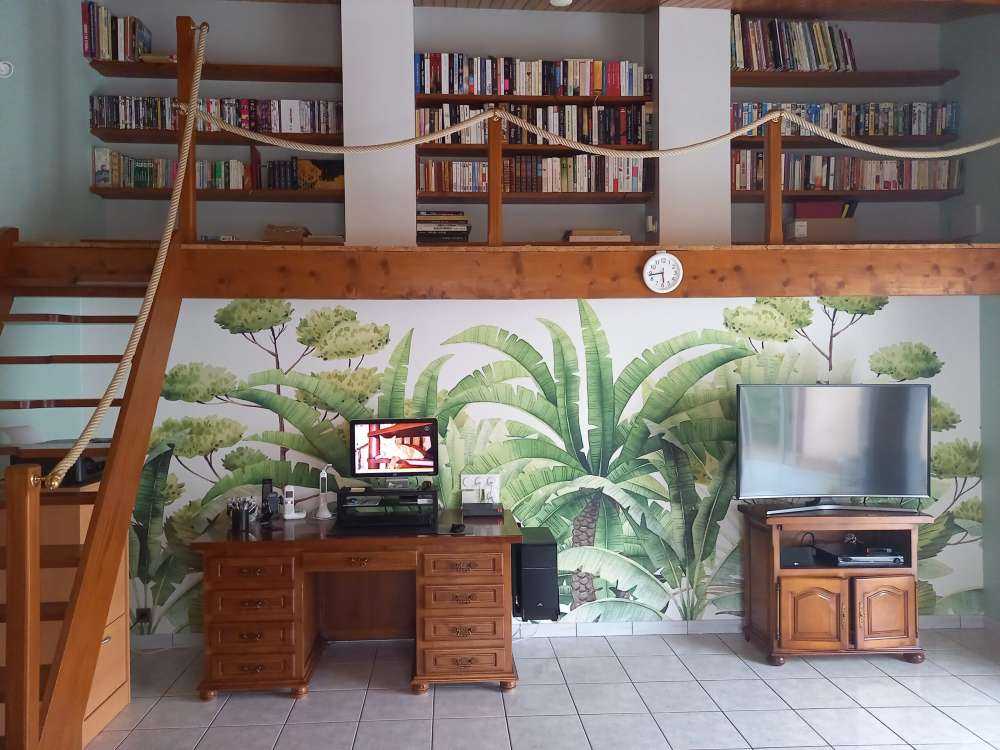 Palmeras pintadas