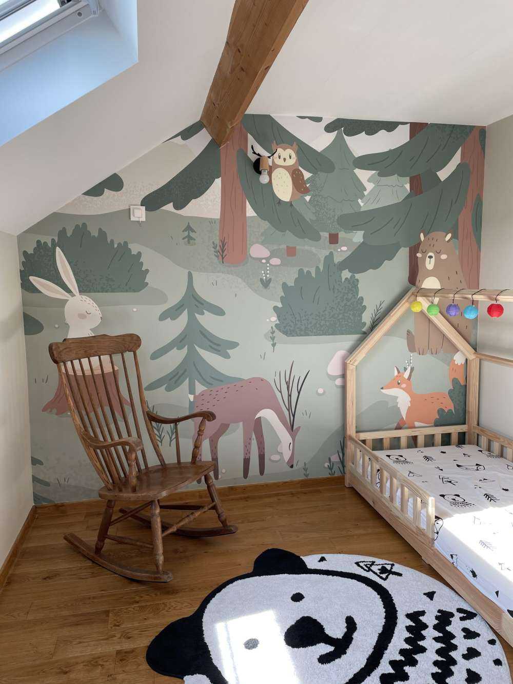Bosque con animales