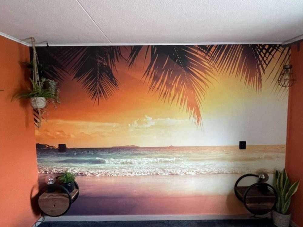 Atardecer anaranjado