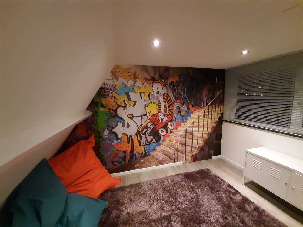 Grafitis con escaleras
