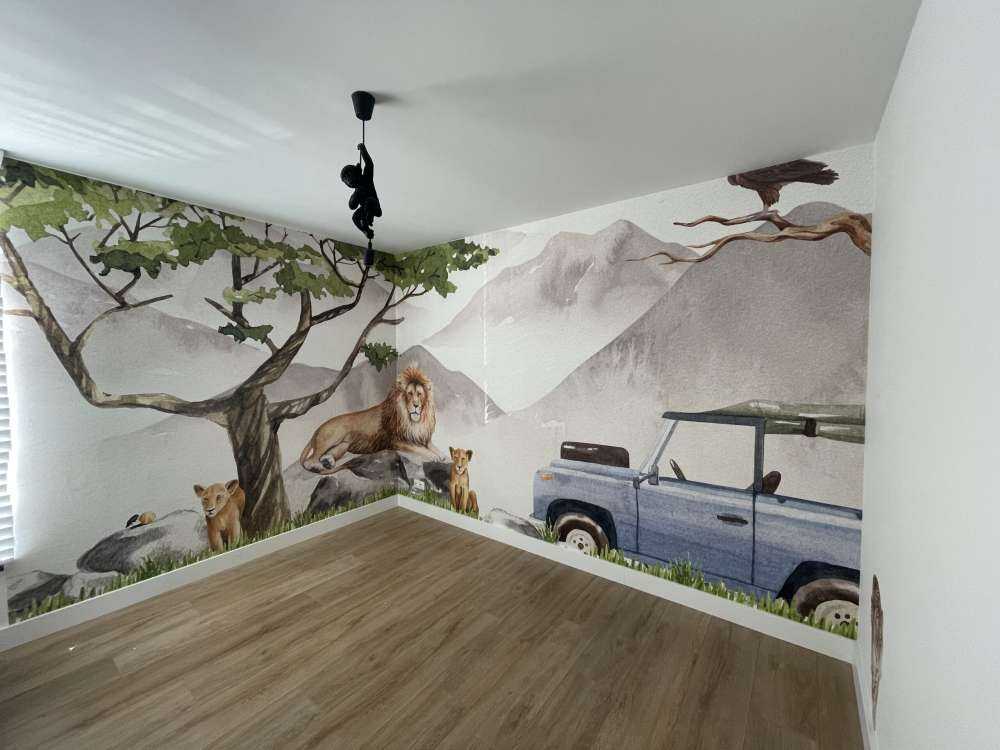 Safari de leones