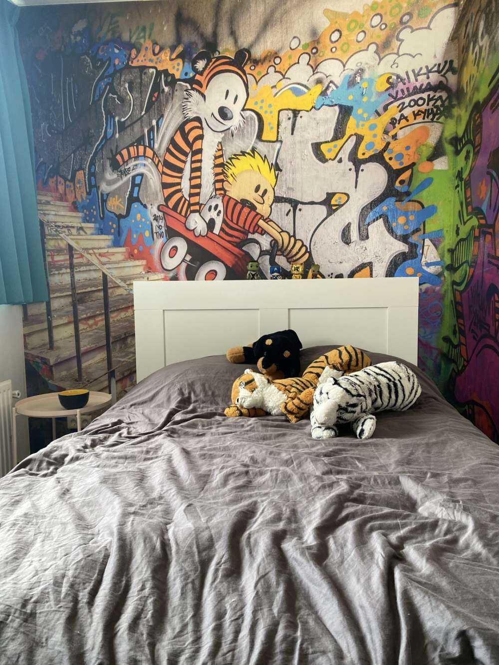 Grafitis con escaleras