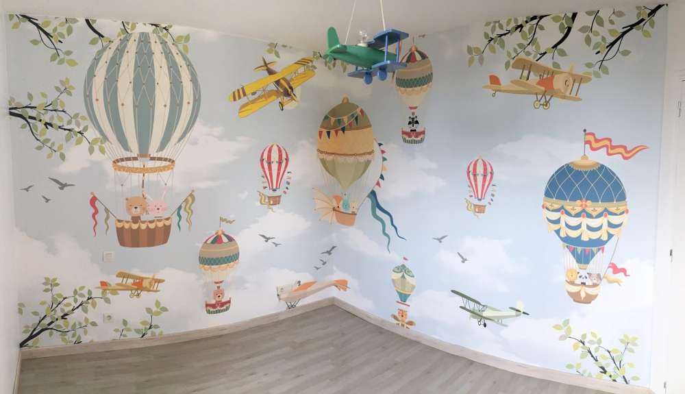 Animales en globos aerostáticos