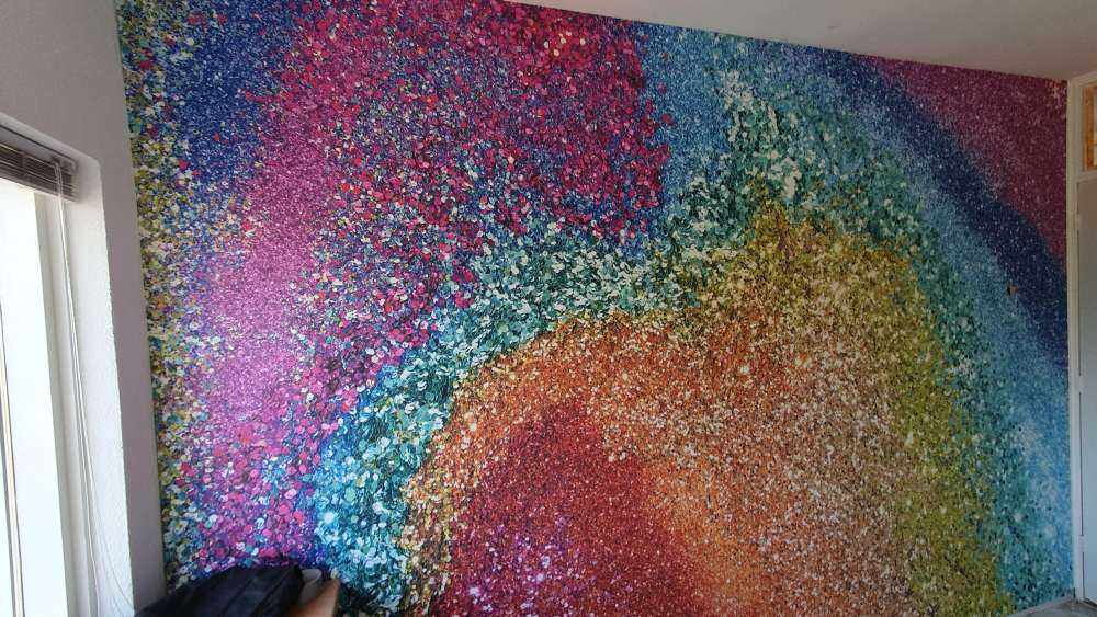 Purpurina arco iris