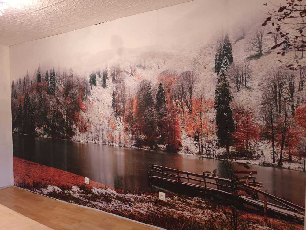 Suave paisaje otoñal