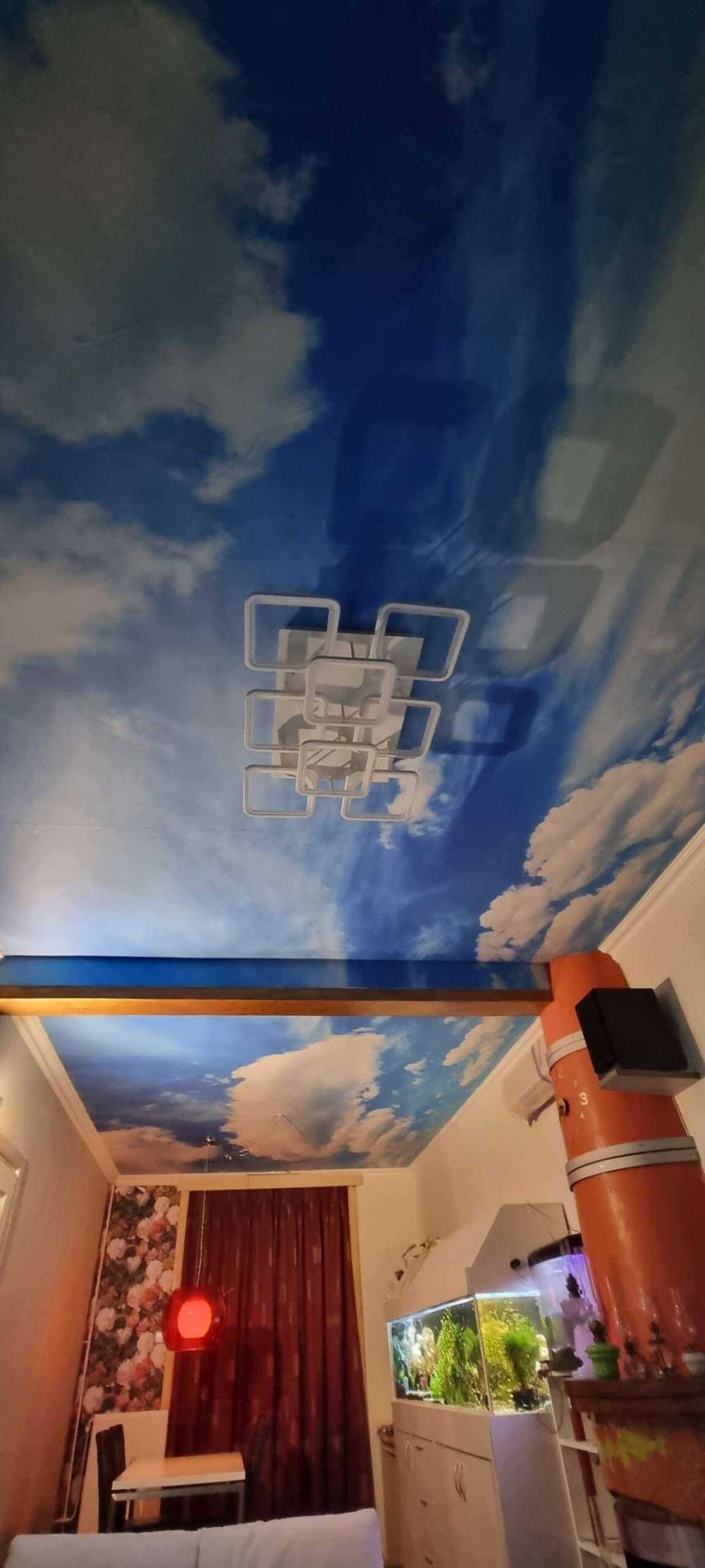 Cielo azul con nubes