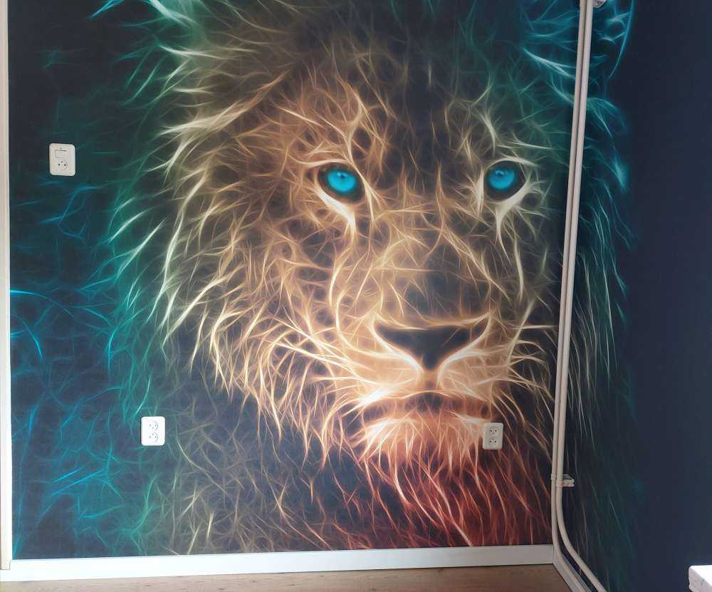El león de la fantasía