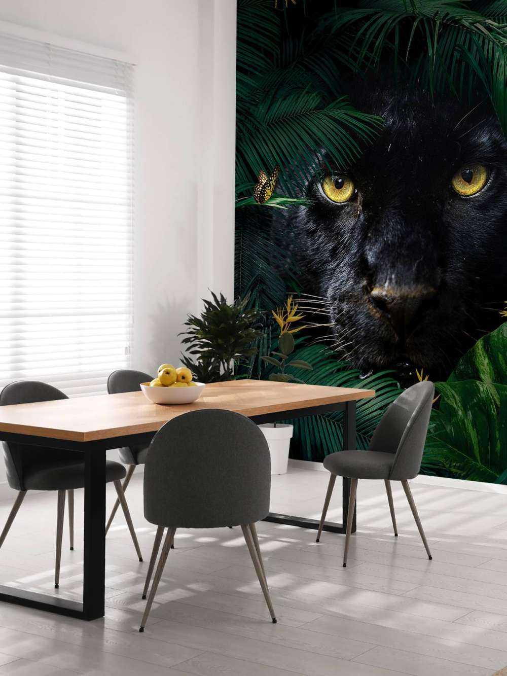 Jungle Panther Retrato