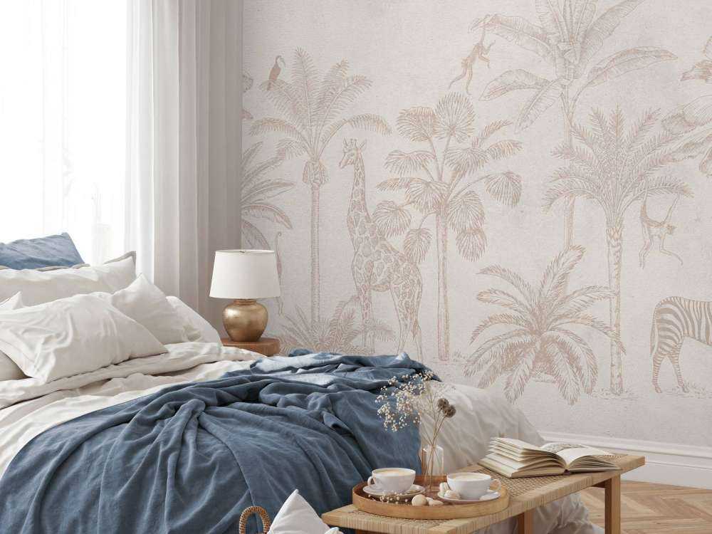 Animal tropical jungla taupe