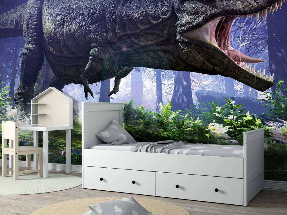 Tiranosaurio Rex en el lago
