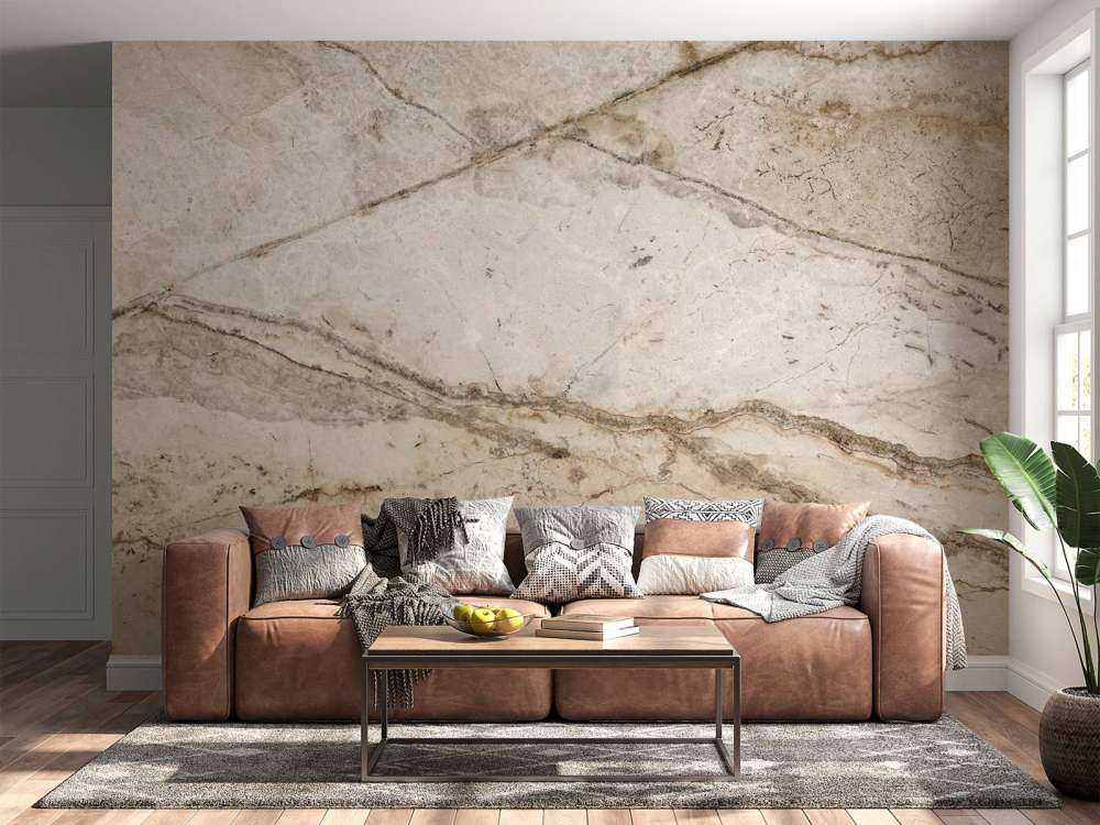 Estructura de mármol beige