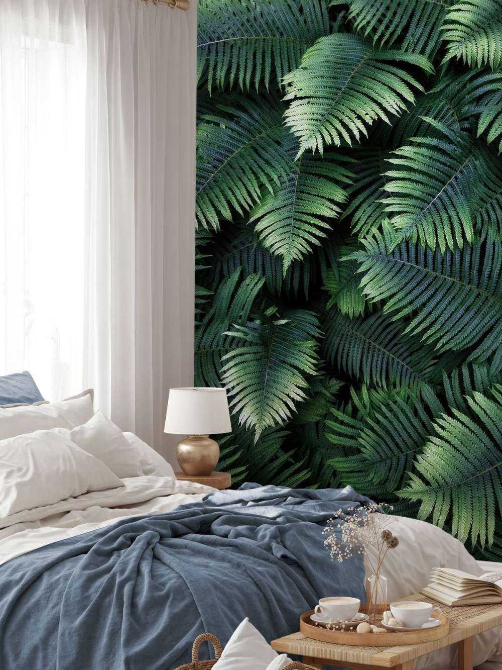 Hojas de palmera grandes