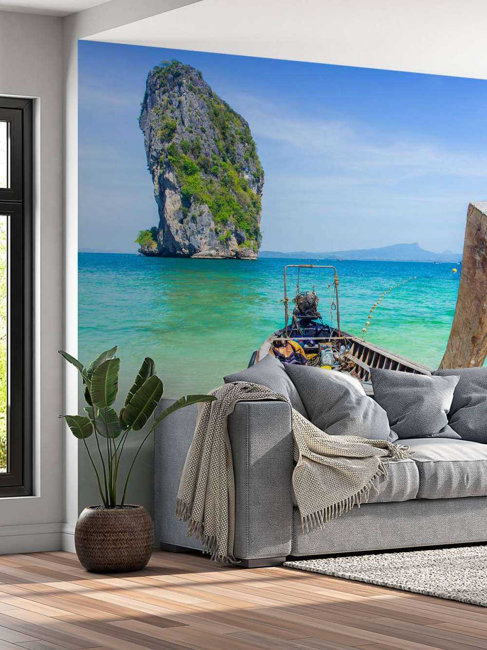 Barco de pesca en Phuket