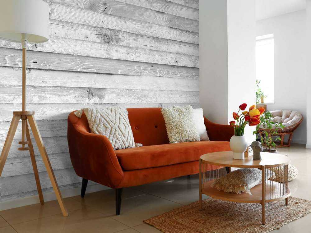 Madera blanca horizontal