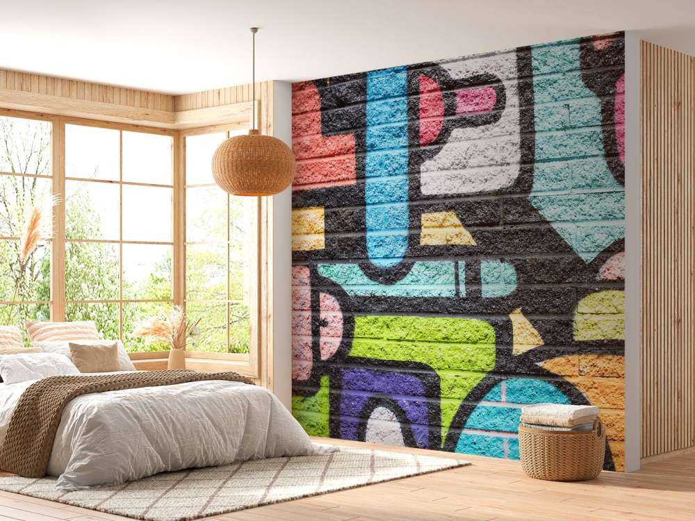 Muro de grafitis