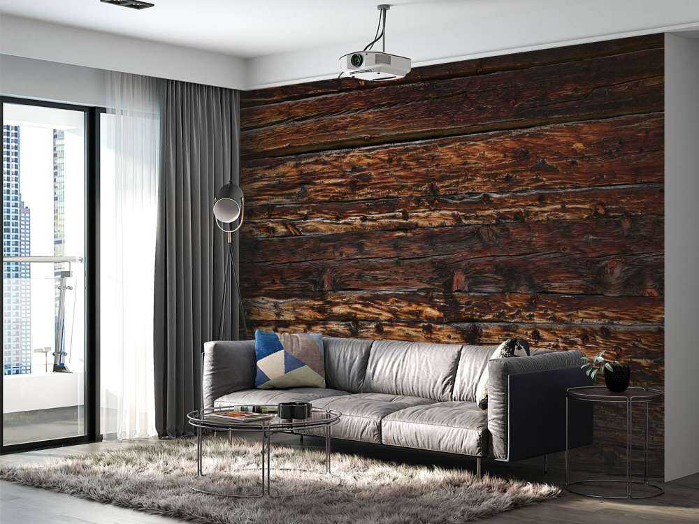 Madera vieja coloreada