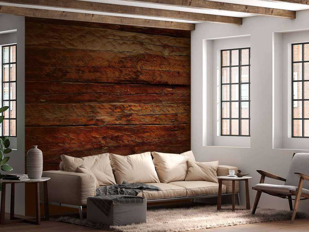 Pared de madera