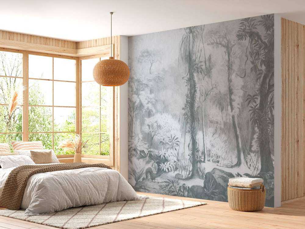 Bosque tropical - azul