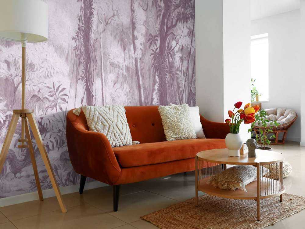 Bosque tropical - rosa