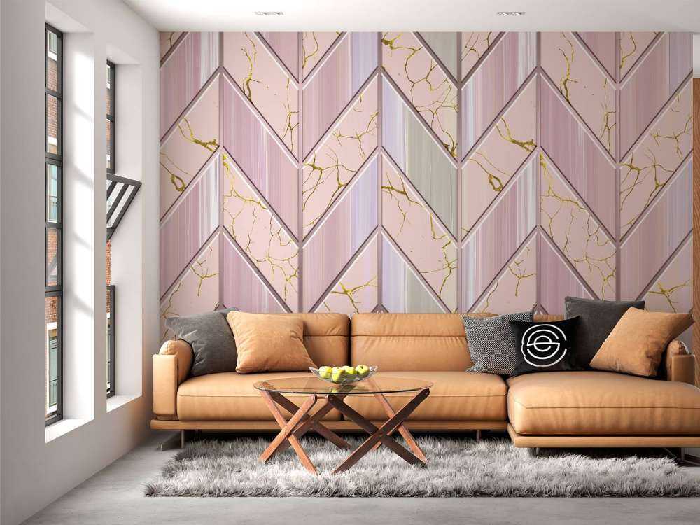 Patrón de azulejos rosa