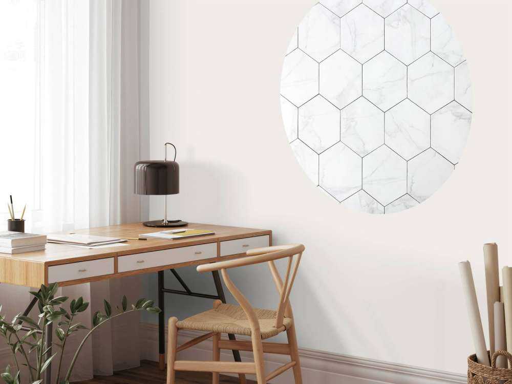 Hexágonos de mármol