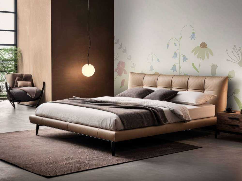 Campo de flores alto beige, rosa viejo, verde y lila