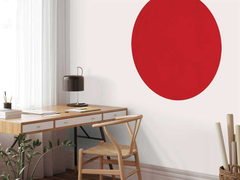 Hormigón rojo rubí